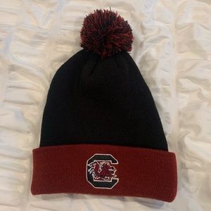 University of South Carolina Gamecocks Pom Beanie✨